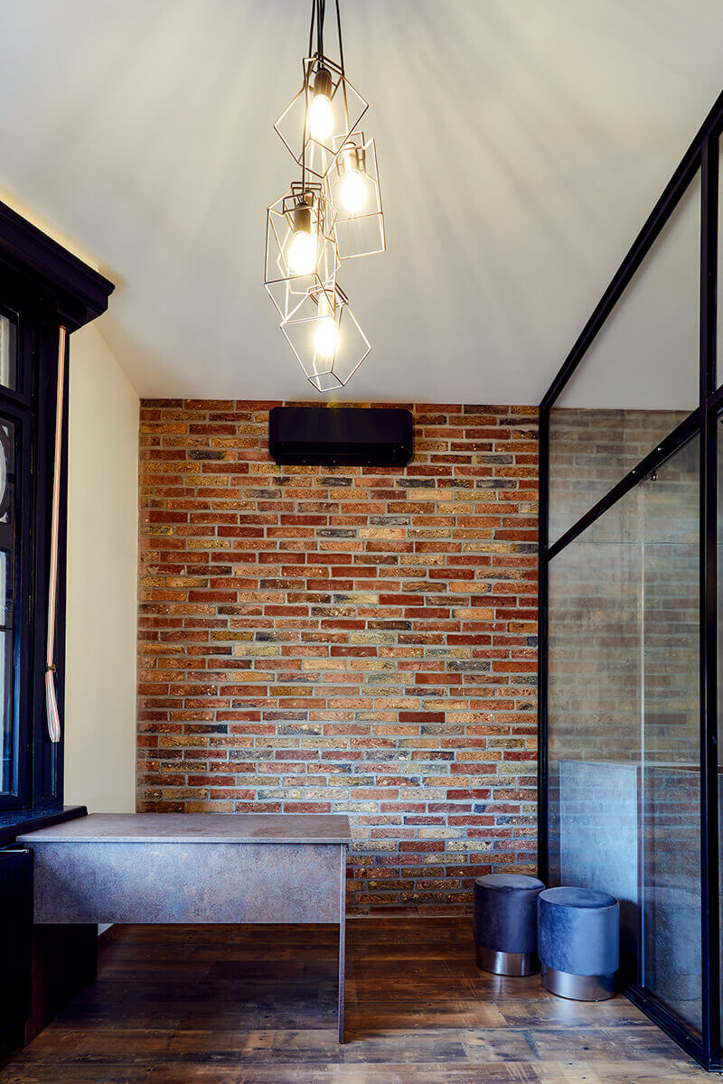 Enteriőr fotózás, lakásfotózás során készítet fotó szobáról.