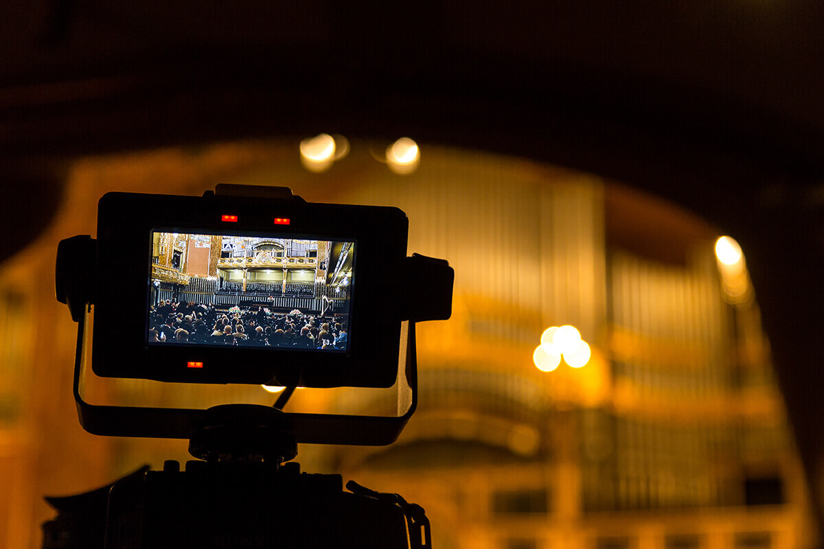 Rendezvényfotózás során készített fotó egy koncertről.