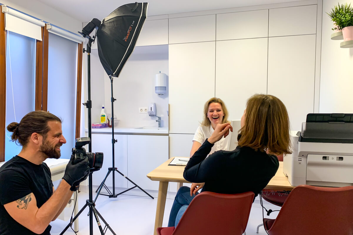 MyClinic Photo Shooting werk